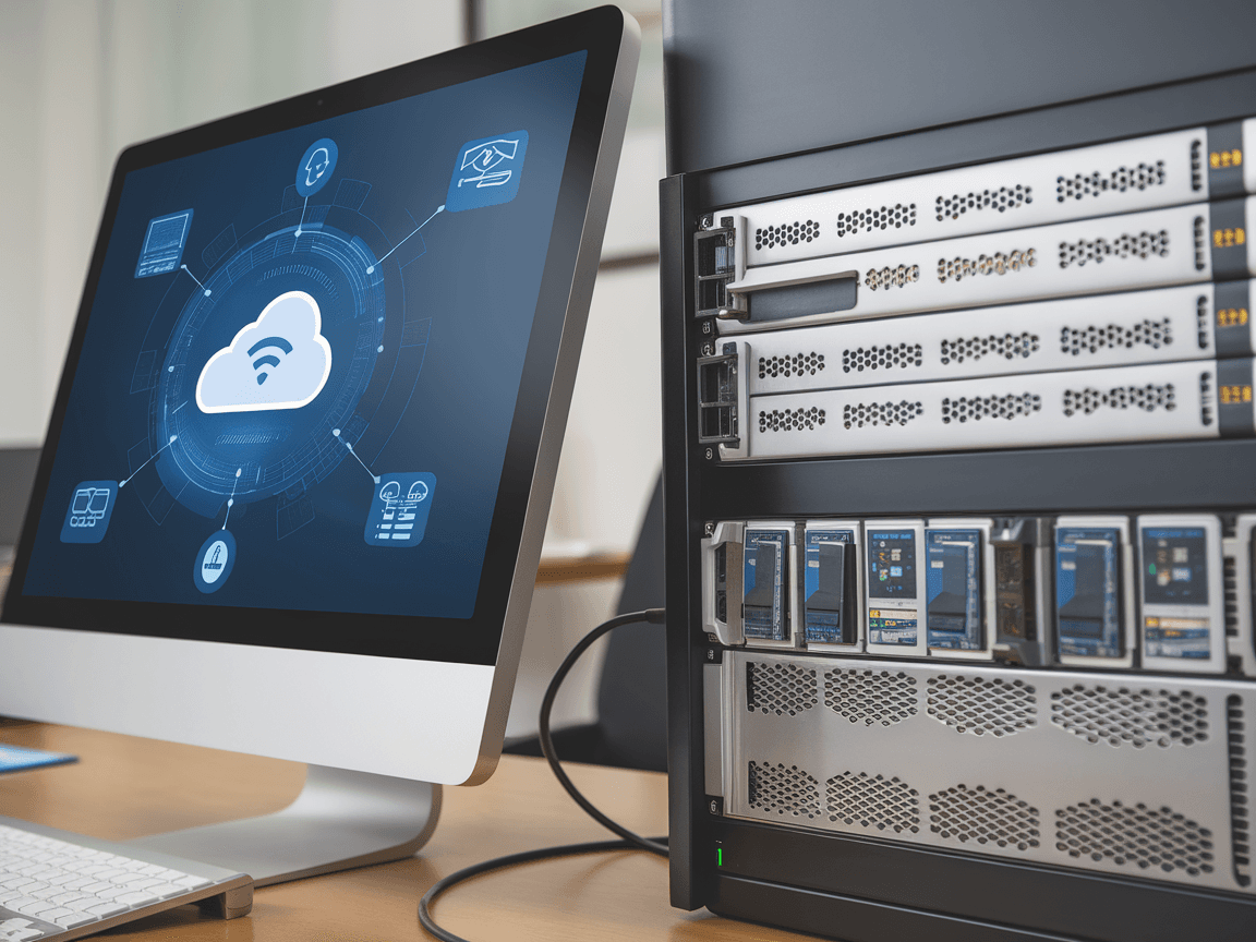 Stockage hybride des archives de vidéosurveillance avec connexions locales et cloud
