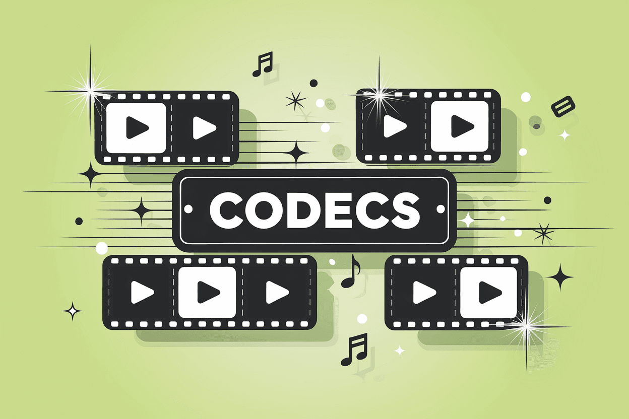 Códecs para transcodificación de vídeo
