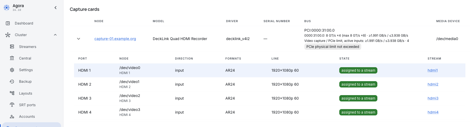 Load below the physical limit after switching to FullHD60