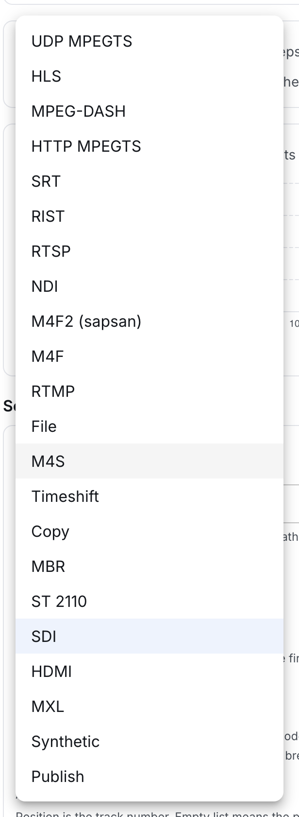 Choosing the HDMI protocol