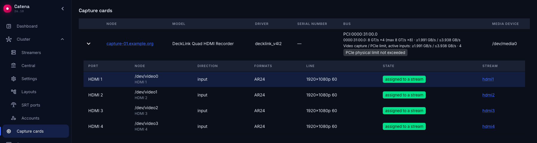 Load below the physical limit after switching to FullHD60