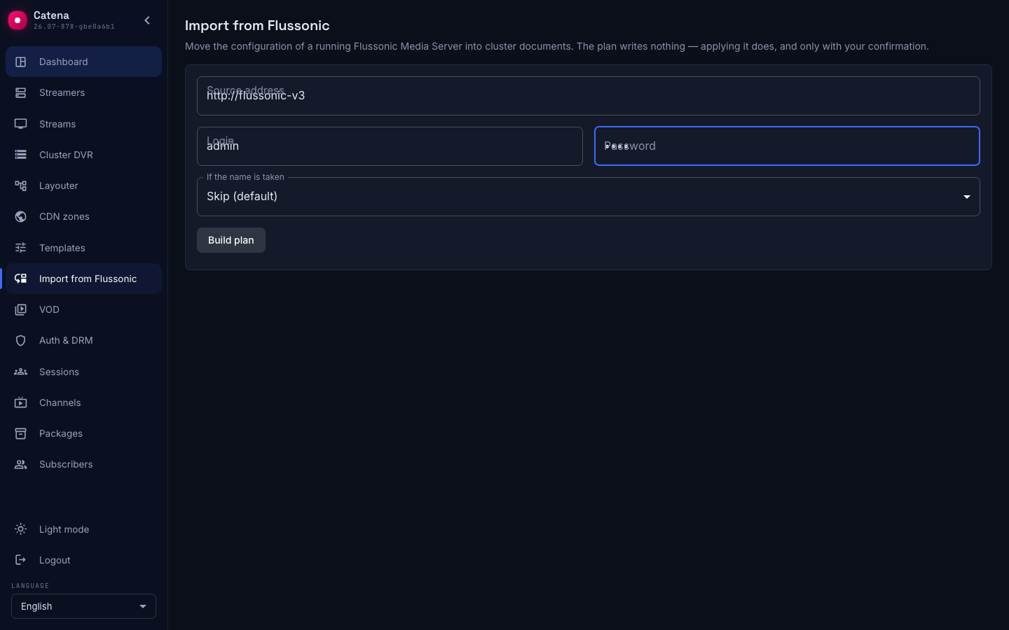 Source address and credentials