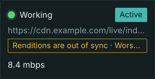 Ladder verdict on the source card