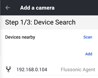 Search for Ethernet cameras