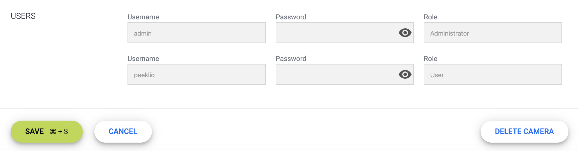 Managing Cameras via ONVIF