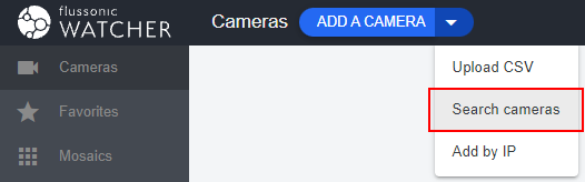 Camera search